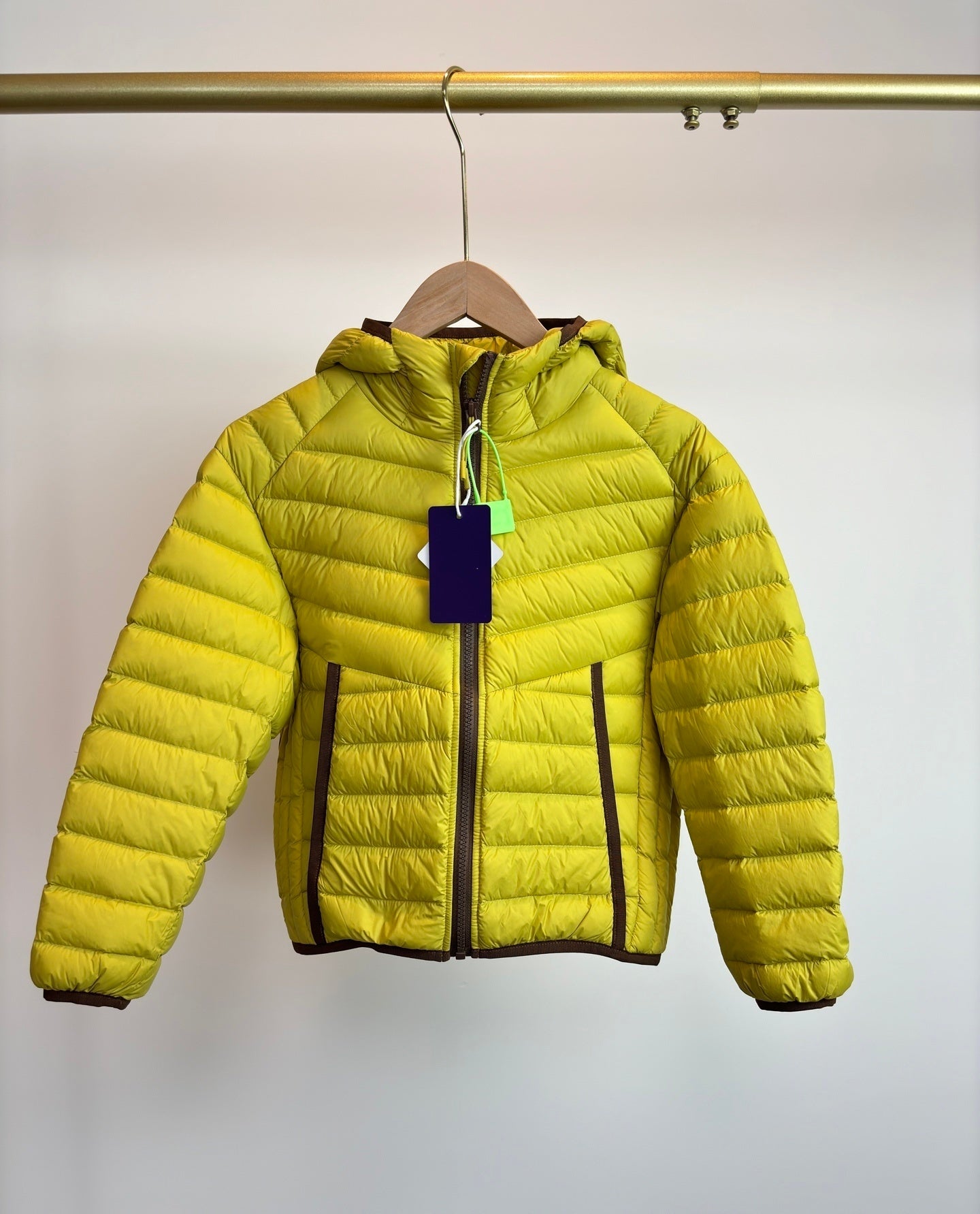 1643#XY A Kids Thin Down Coat