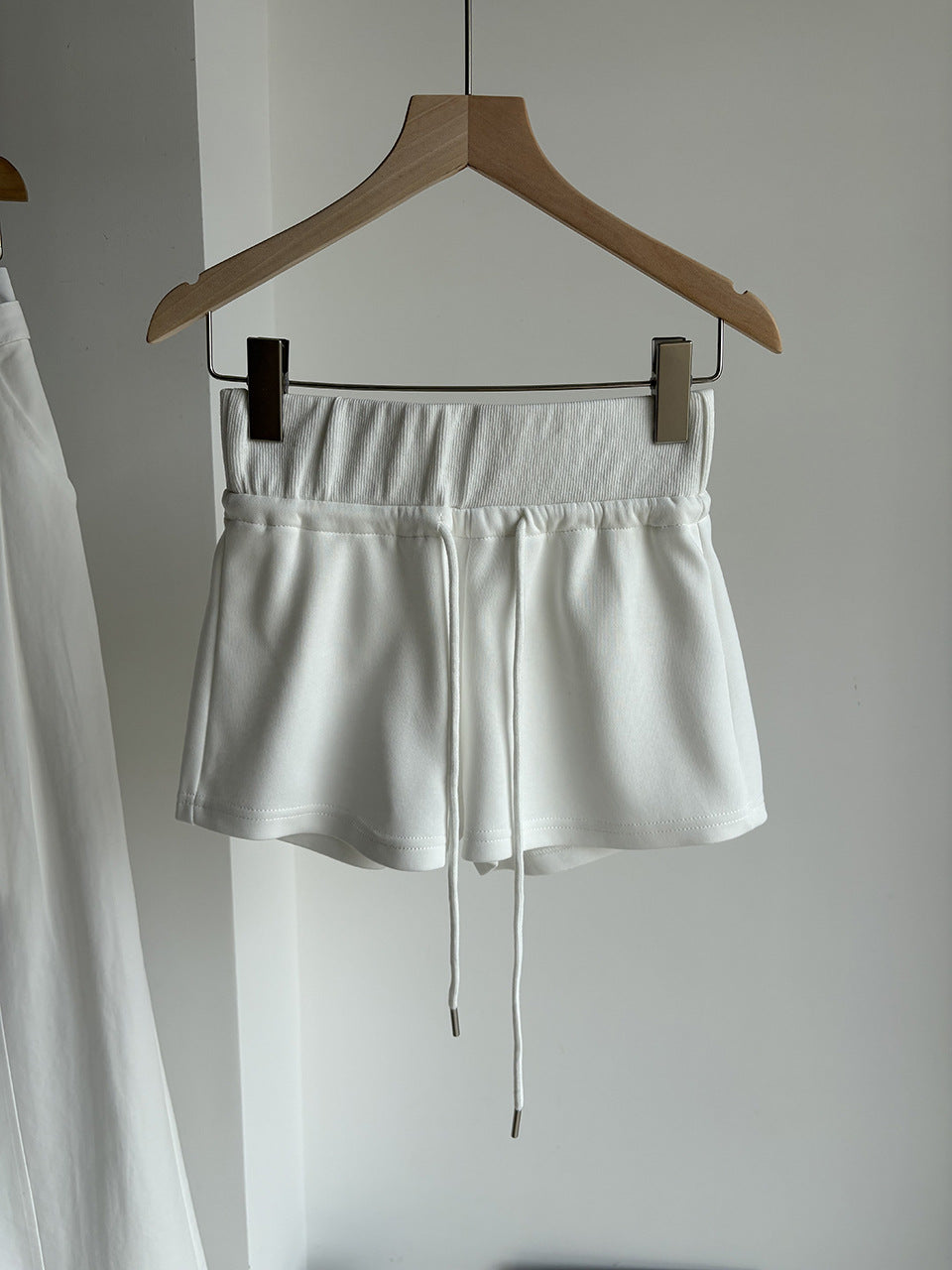2670# A Women 3D Silver  Shorts