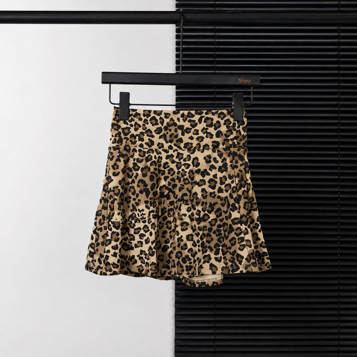 L6368# Women Leopard Print Skirts
