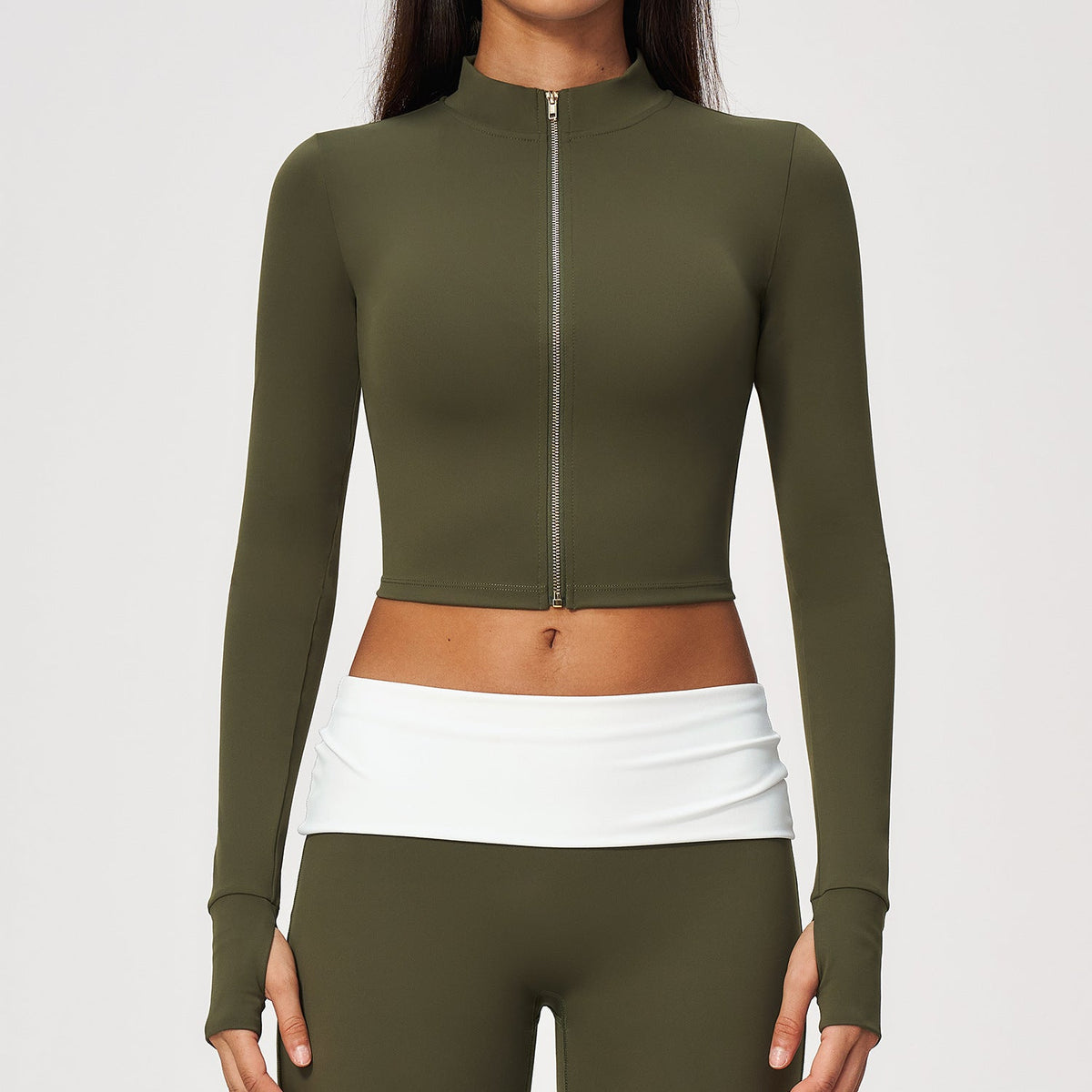 A2754 Women Yoga Short Jacket