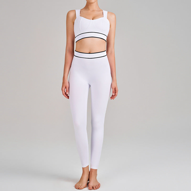 851# A Women Yoga Bra Pants Set