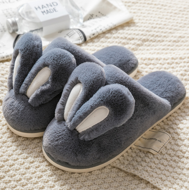 2056# Real cow leather slippers