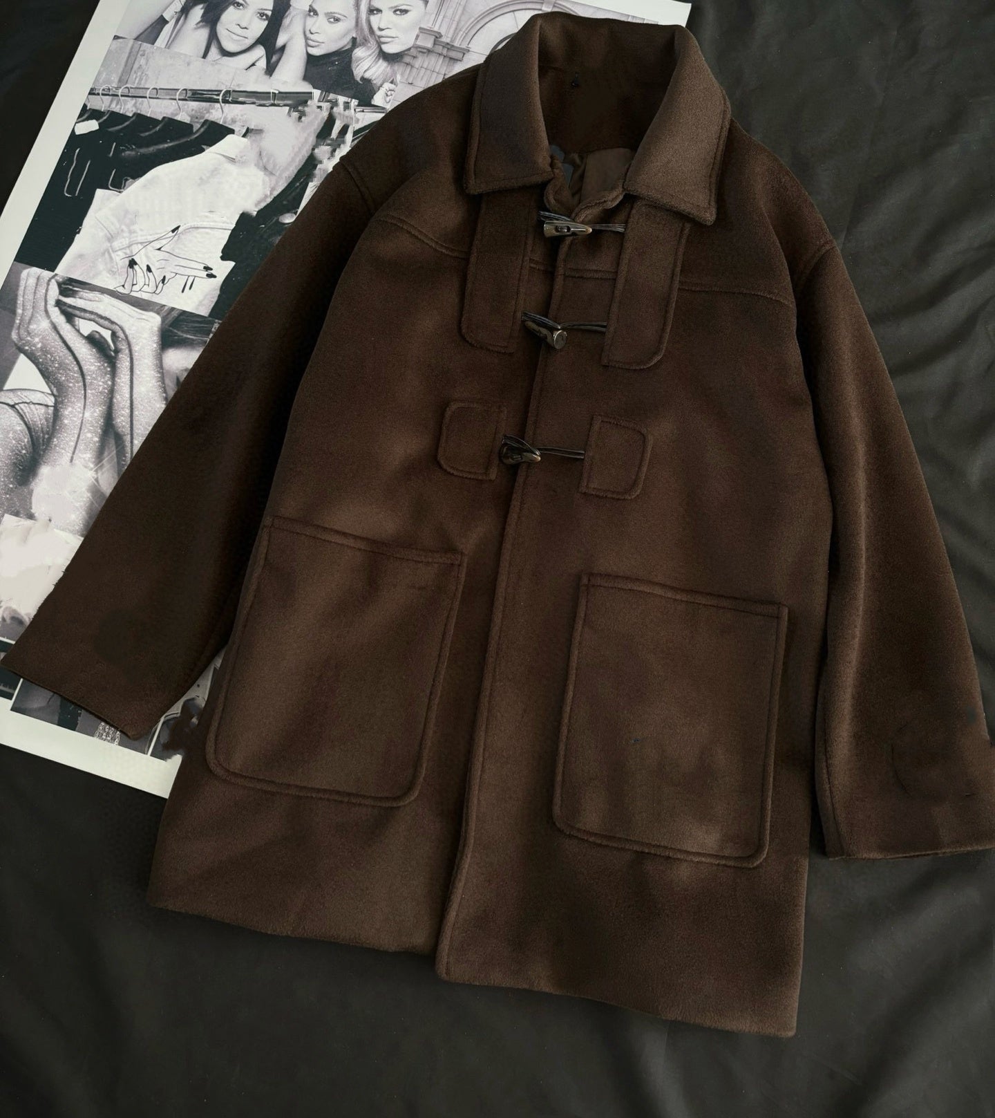 E6691# GX Women Wool Coat