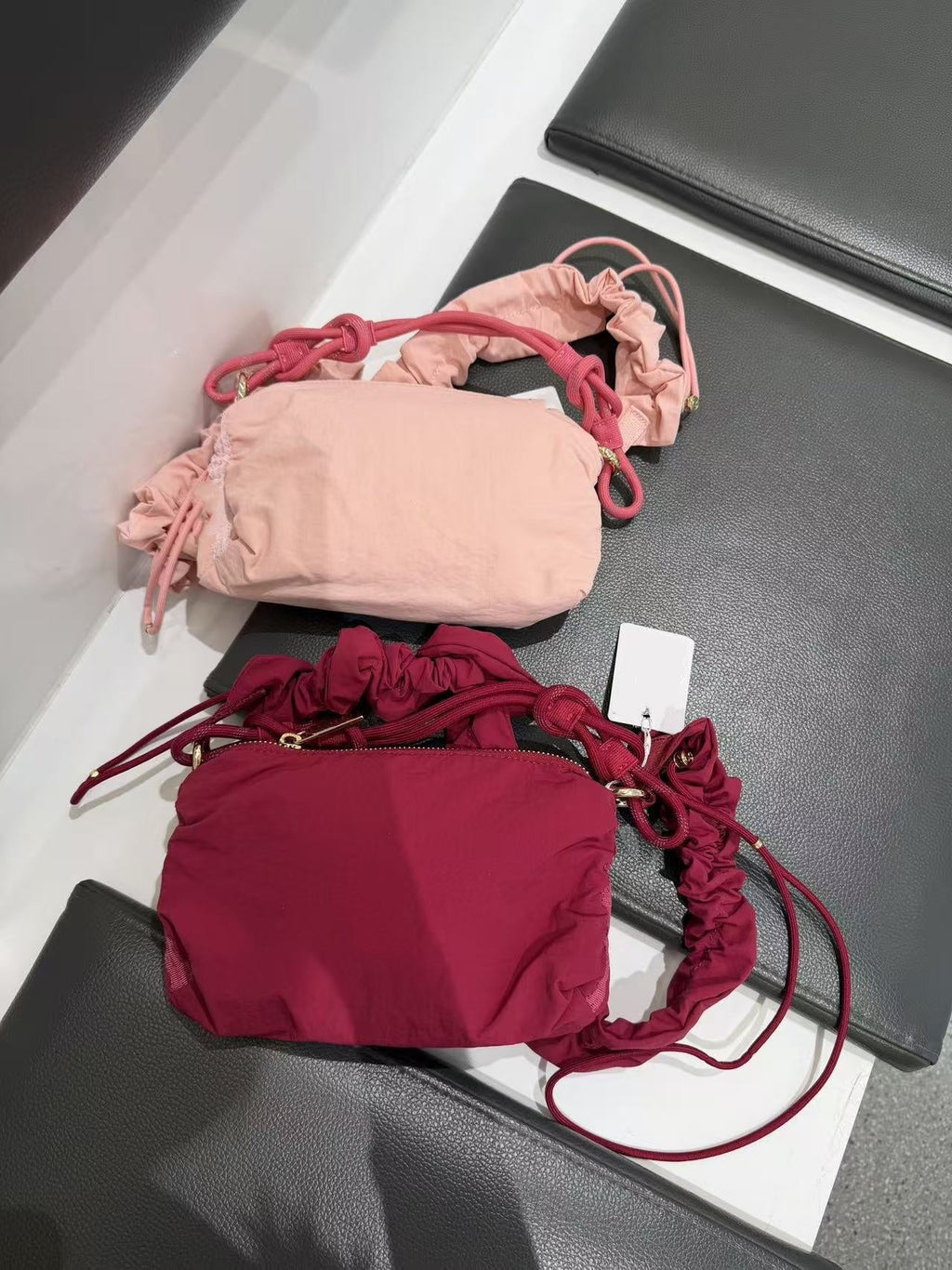 L6449# Ruched Mini bag