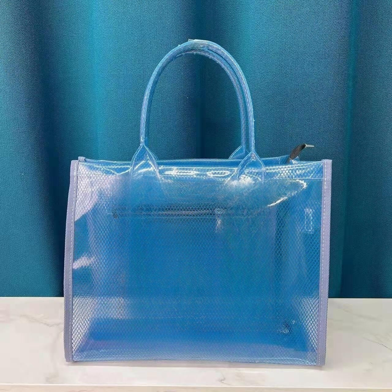 2081# PVC Jelly The Tote Bag