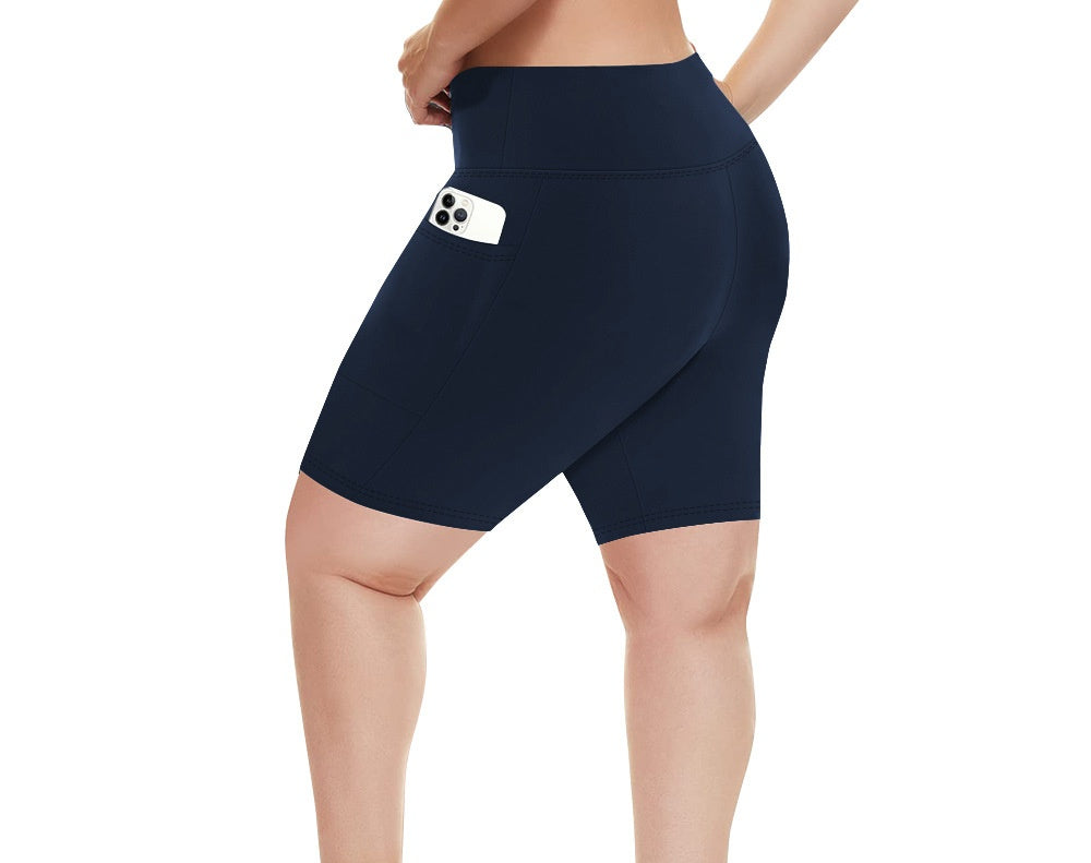 L2843# Women Large Size Yoga Shorts