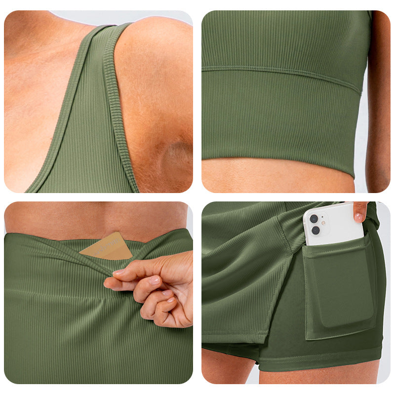 2041# Bra skirts set