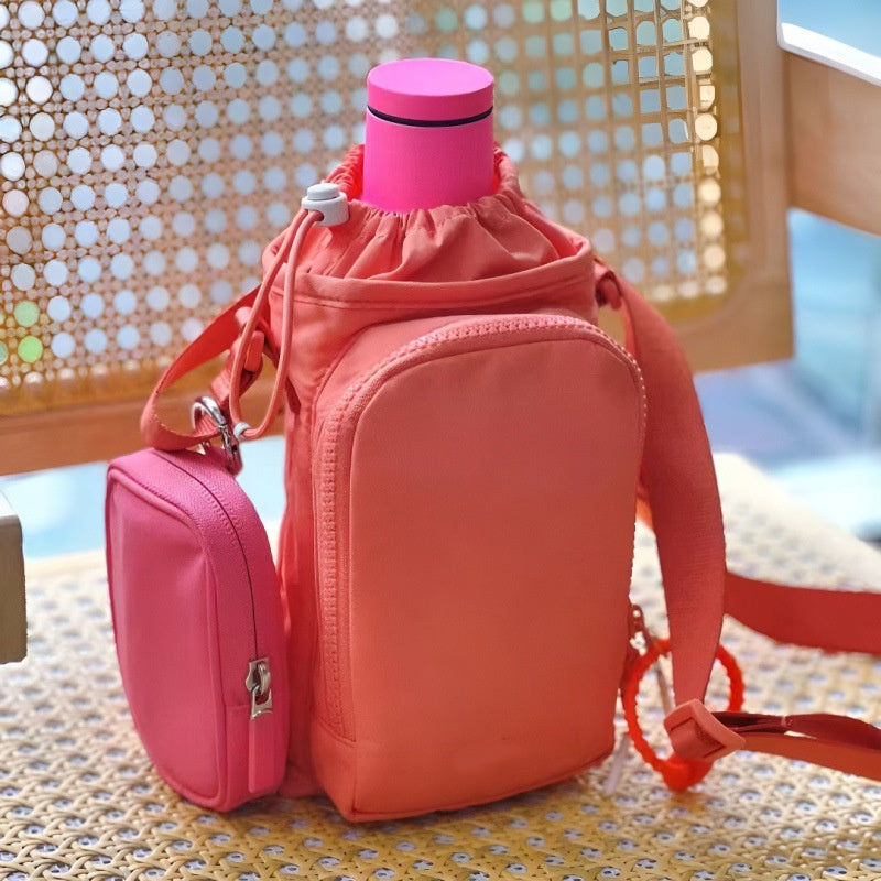 L5397#  Nylon Water Bottle Bag