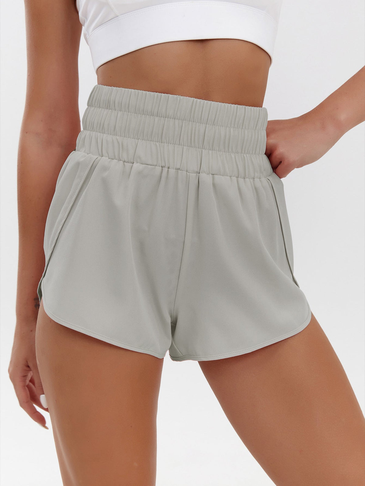 L6465#  Women Yoga Shorts
