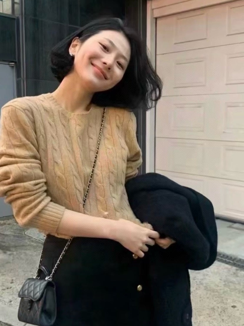 E6398# GX Unisex Knitted Sweater