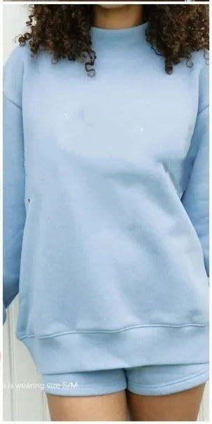 E6982# Embroidery Logo Unisex Sweatshirts