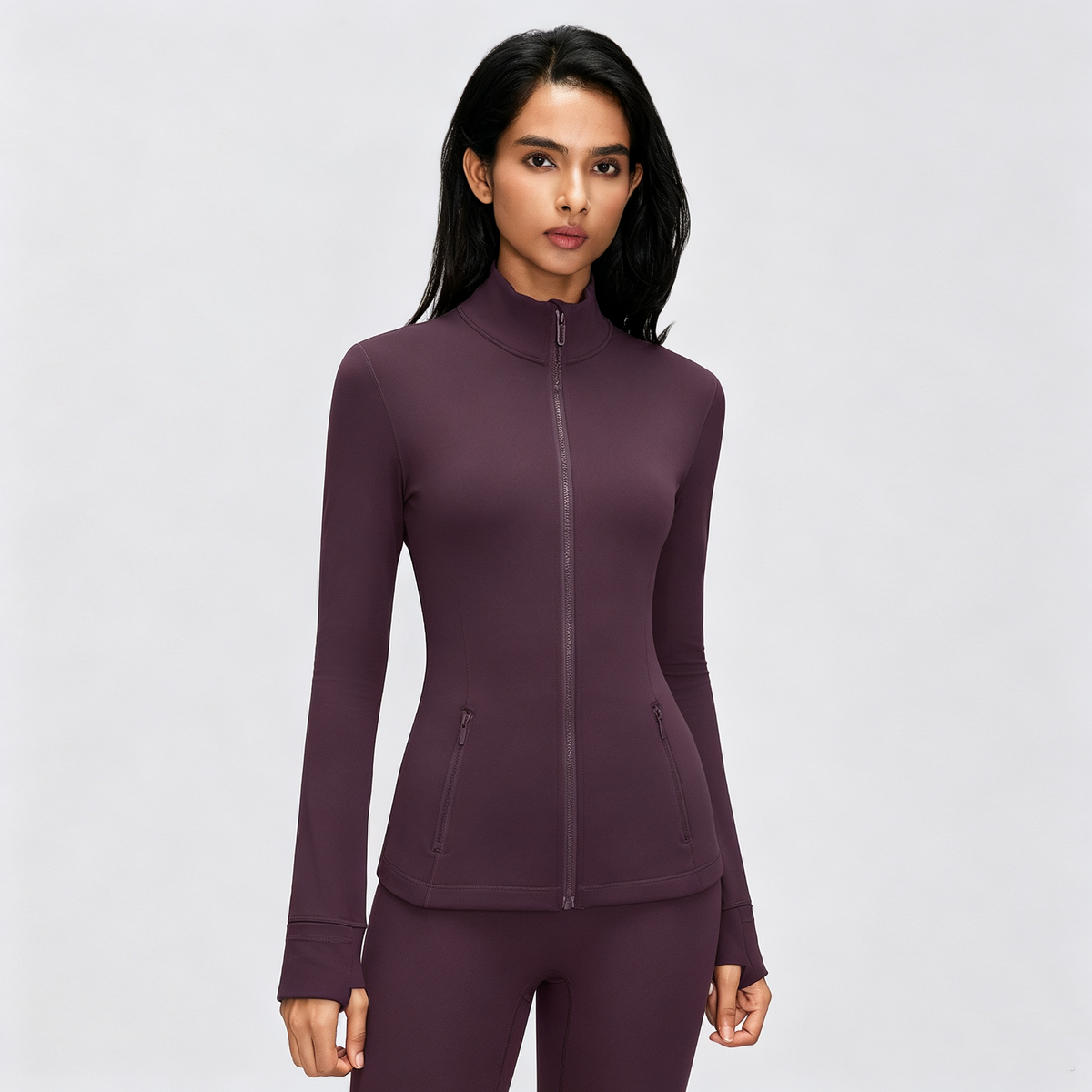 L6486#   Women Yoga Jacket