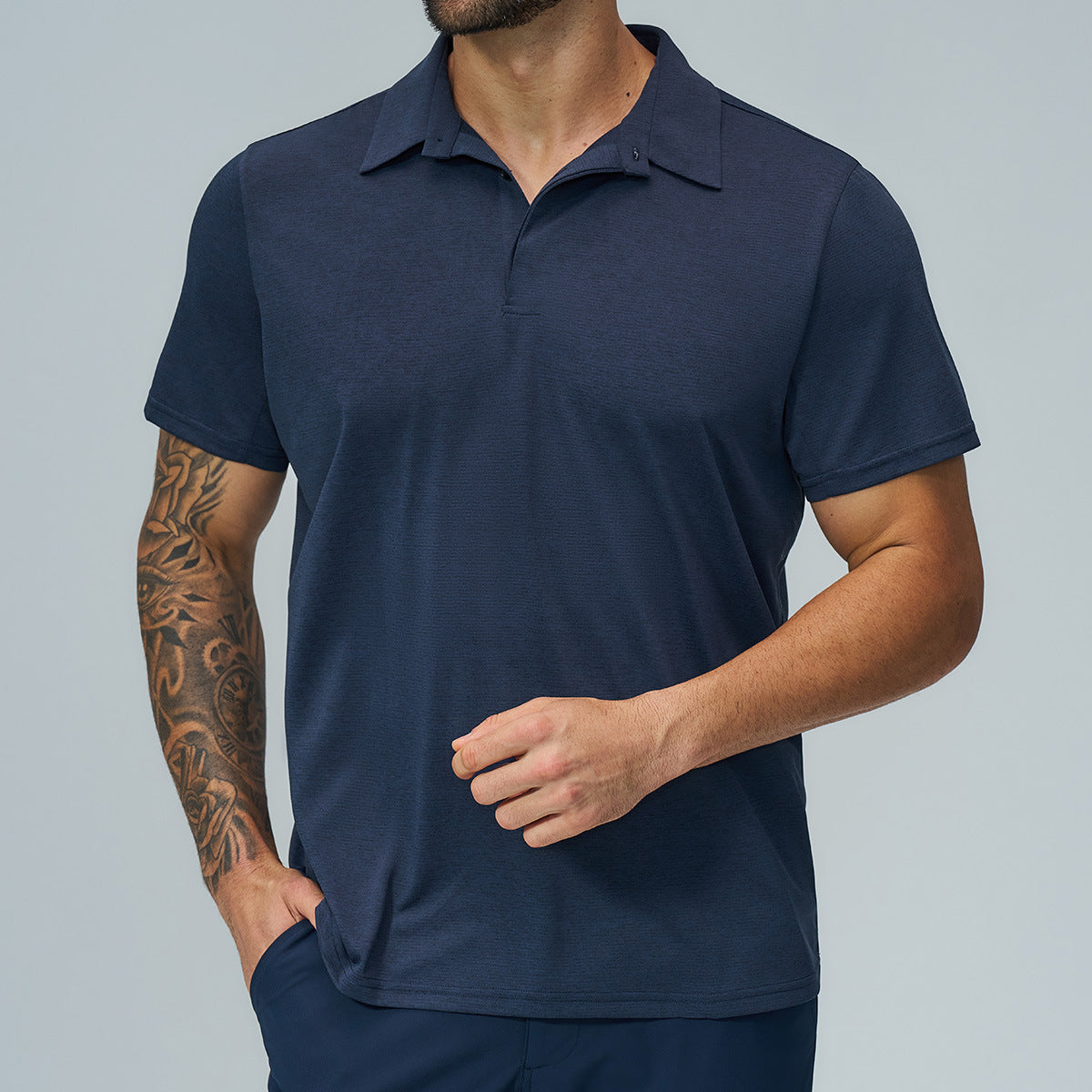 2676# A  Men Polo Shirt