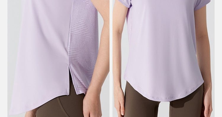 L2327# Women Yoga Shirts