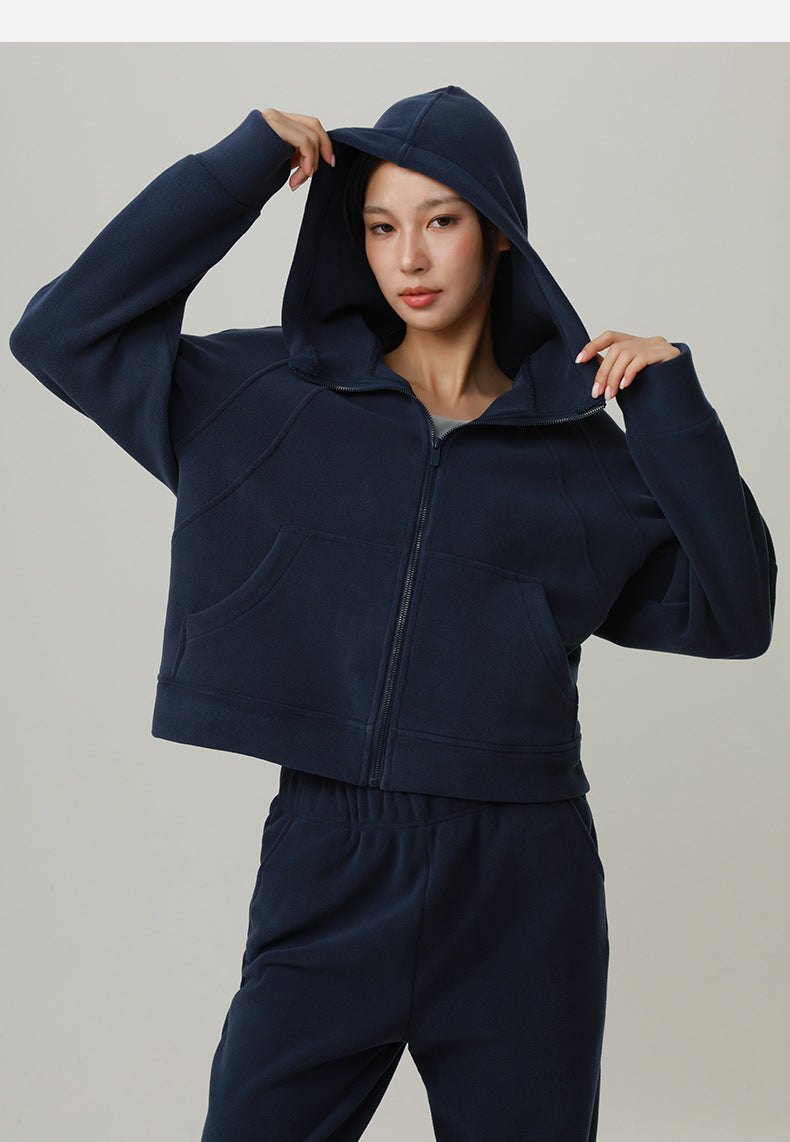 A2783 3D Women Polar Fleece Jackets and Hoodie