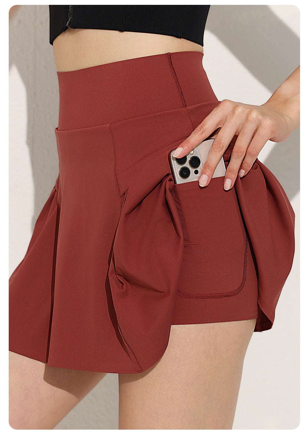 L5037#  Women Yoga Skirts