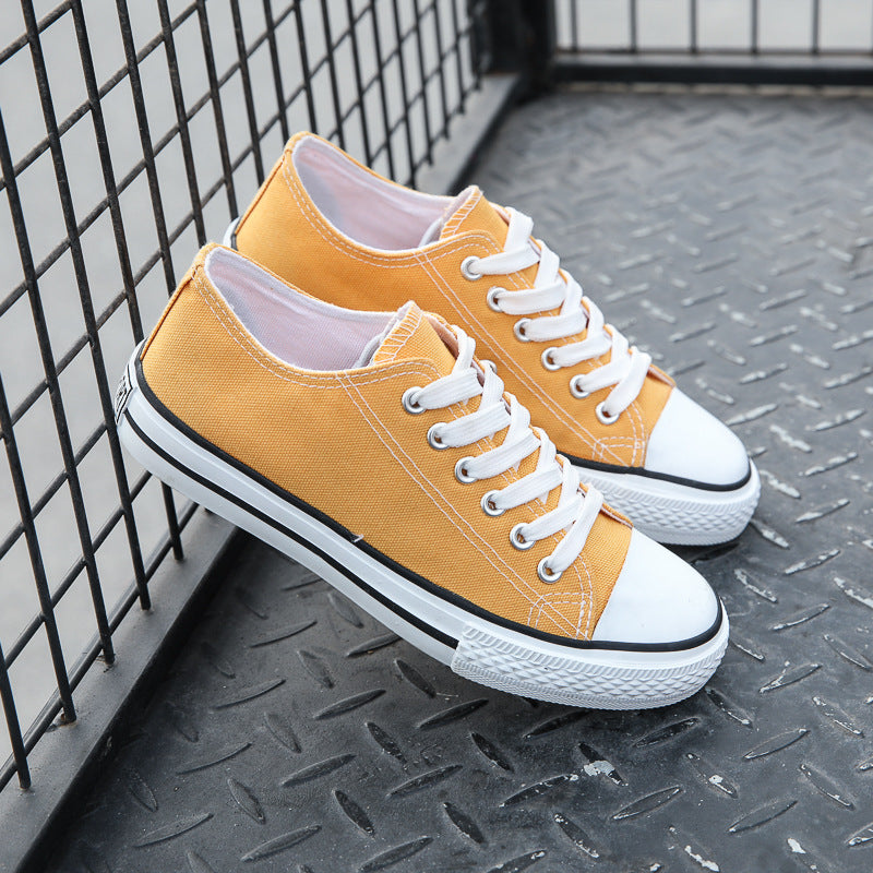 ZGLHUA Women Canvas Flat Shoes
