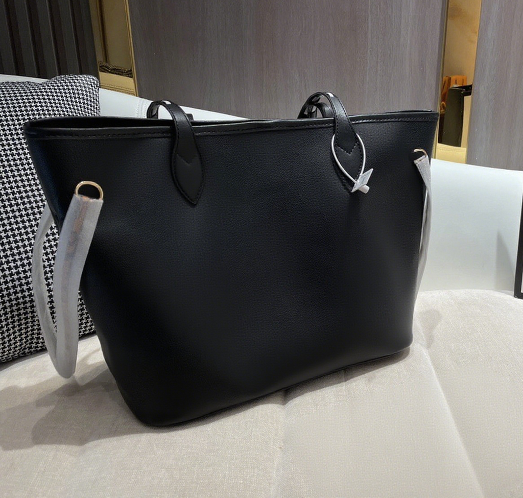 E6286# Leather Leopard Bag