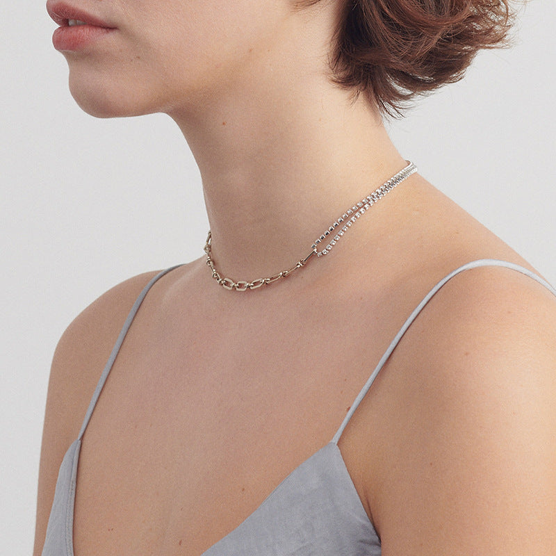 E1180#fashion light luxury necklace