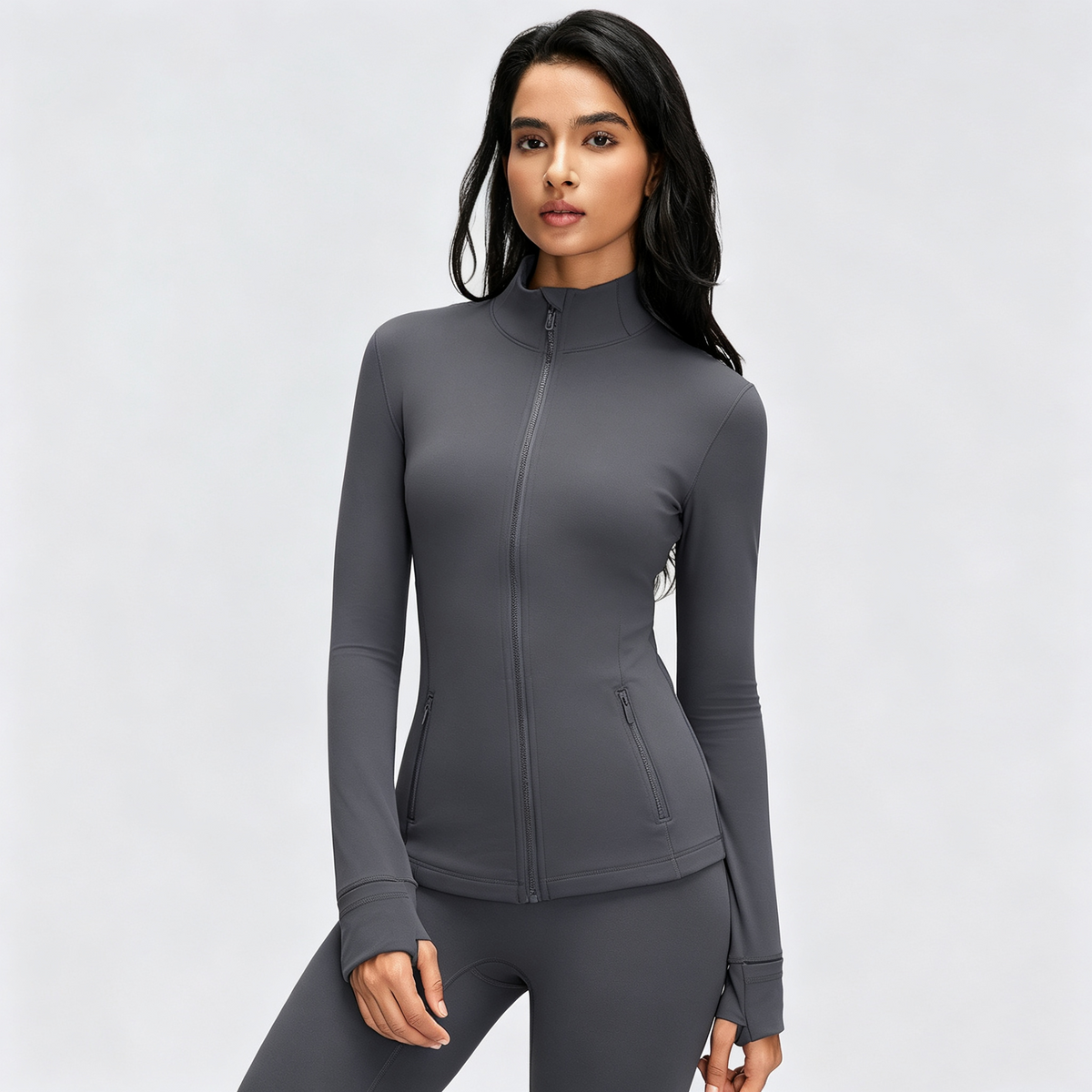 L6486#   Women Yoga Jacket