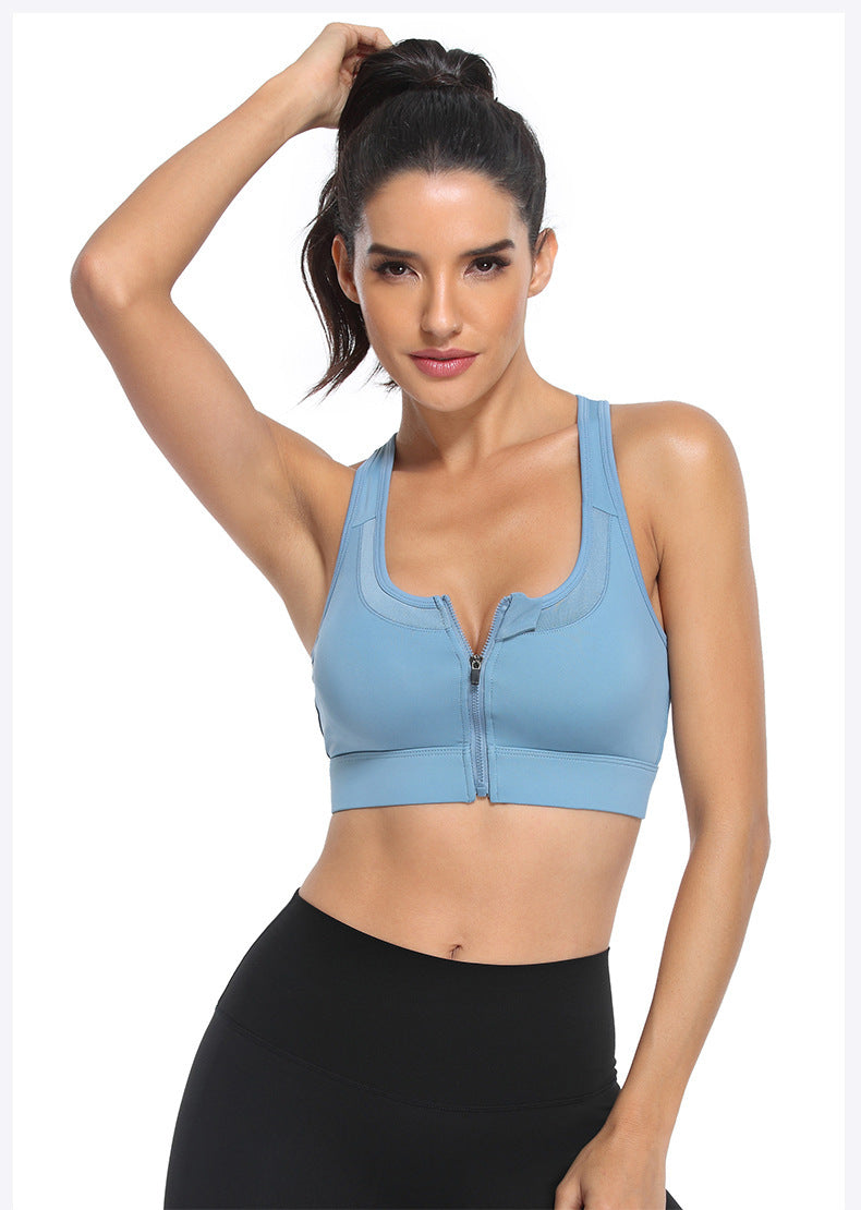 L2369#  Women Front Zipper Bra