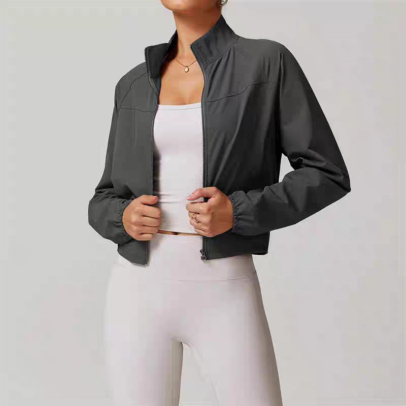 1608# A Women Yoga Jacket