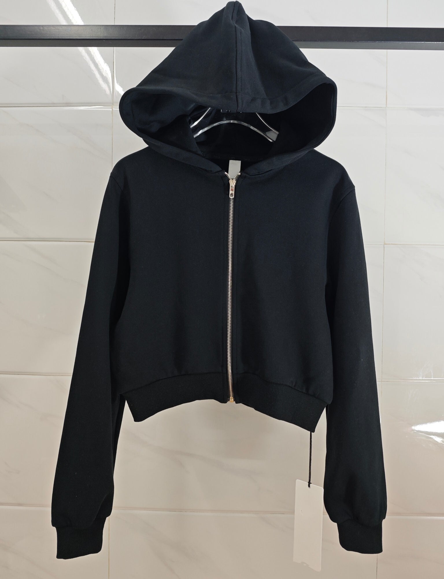 1305# A Women Full Zipper Hooded Sweater