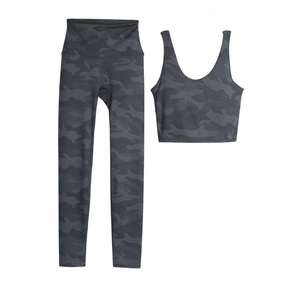 L4757-2# Yoga Bra Pants Set