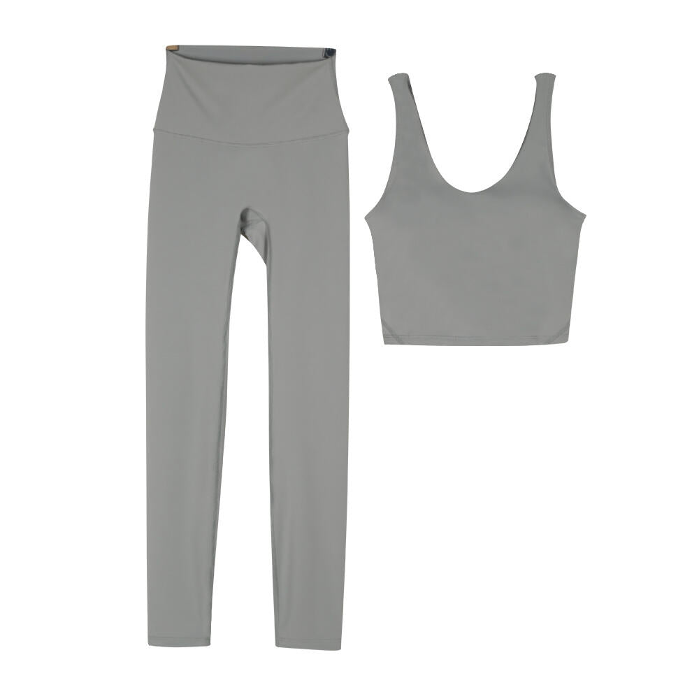 L4757-2# Yoga Bra Pants Set