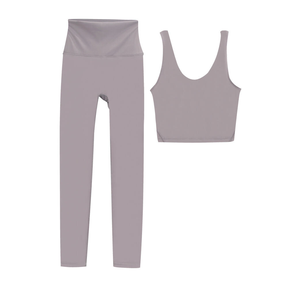 L4757-2# Yoga Bra Pants Set