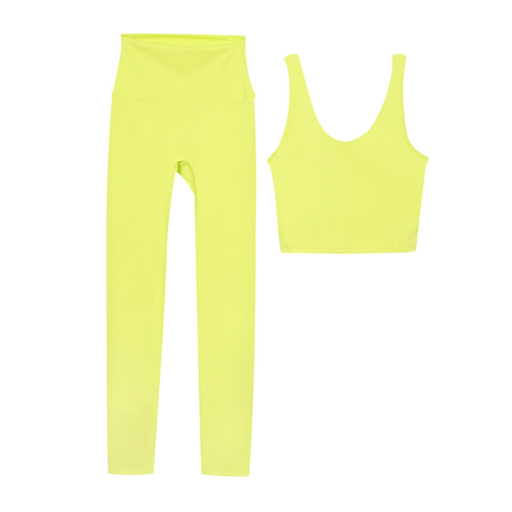 L4757-2# Yoga Bra Pants Set