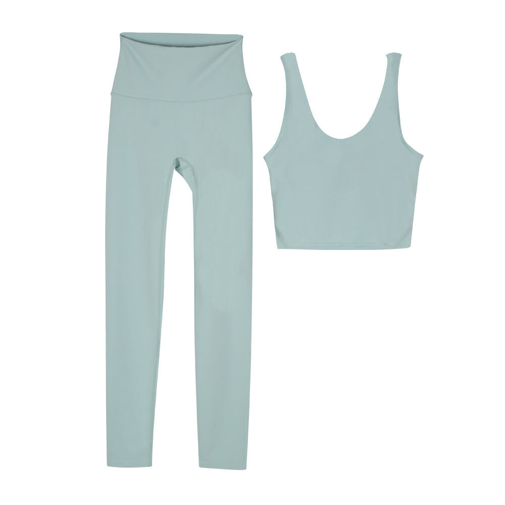 L4757-2# Yoga Bra Pants Set