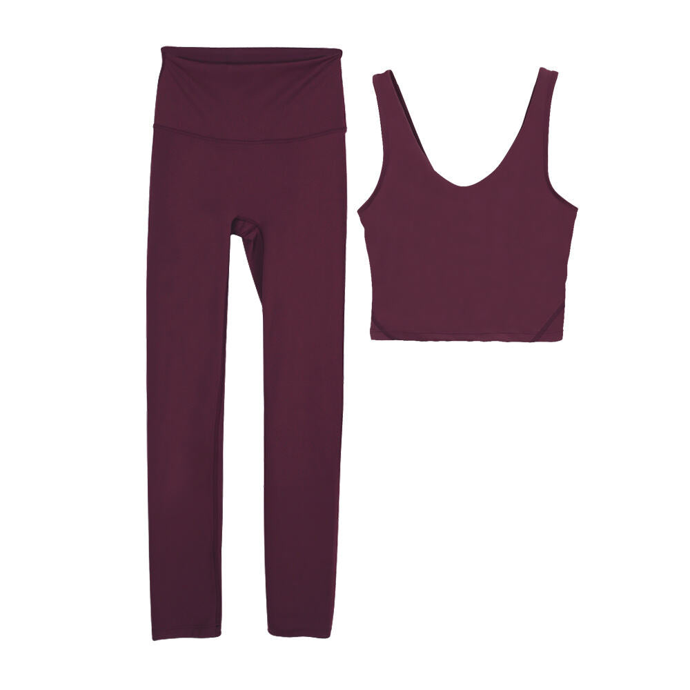 L4757-2# Yoga Bra Pants Set