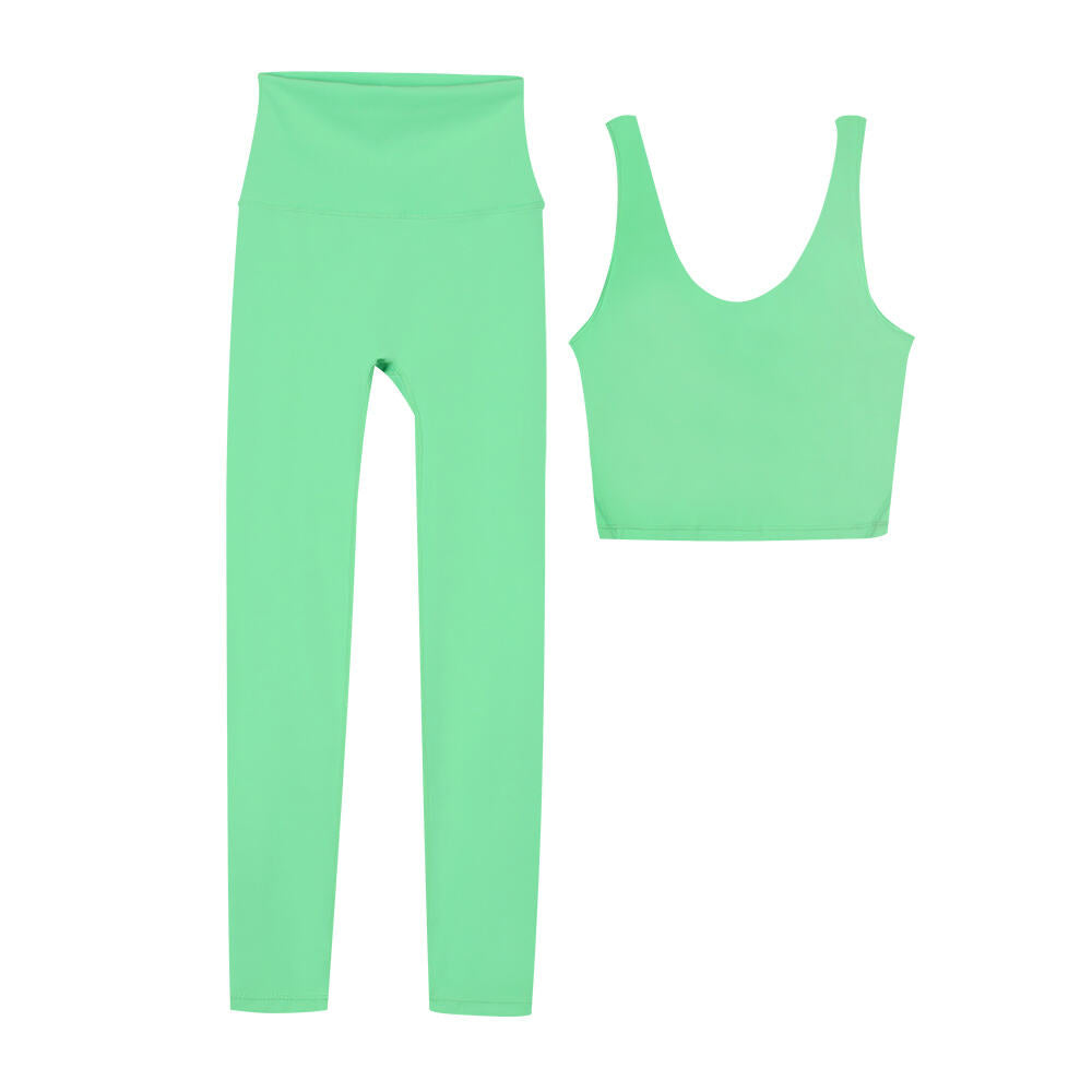 L4757-2# Yoga Bra Pants Set