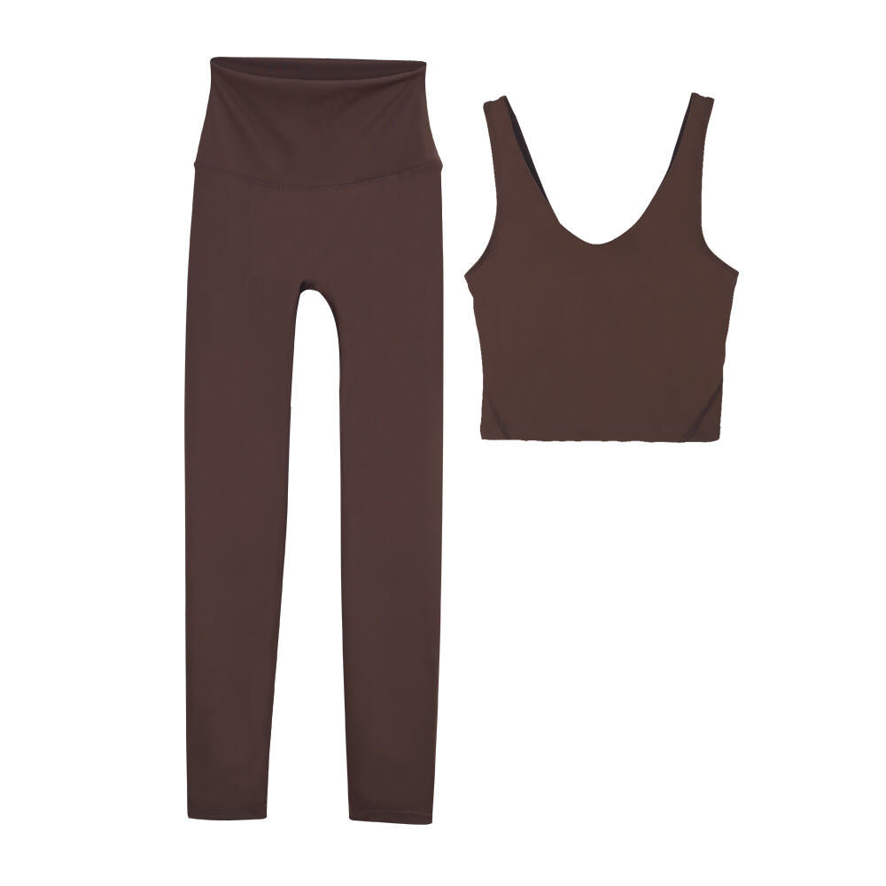 L4757-2# Yoga Bra Pants Set