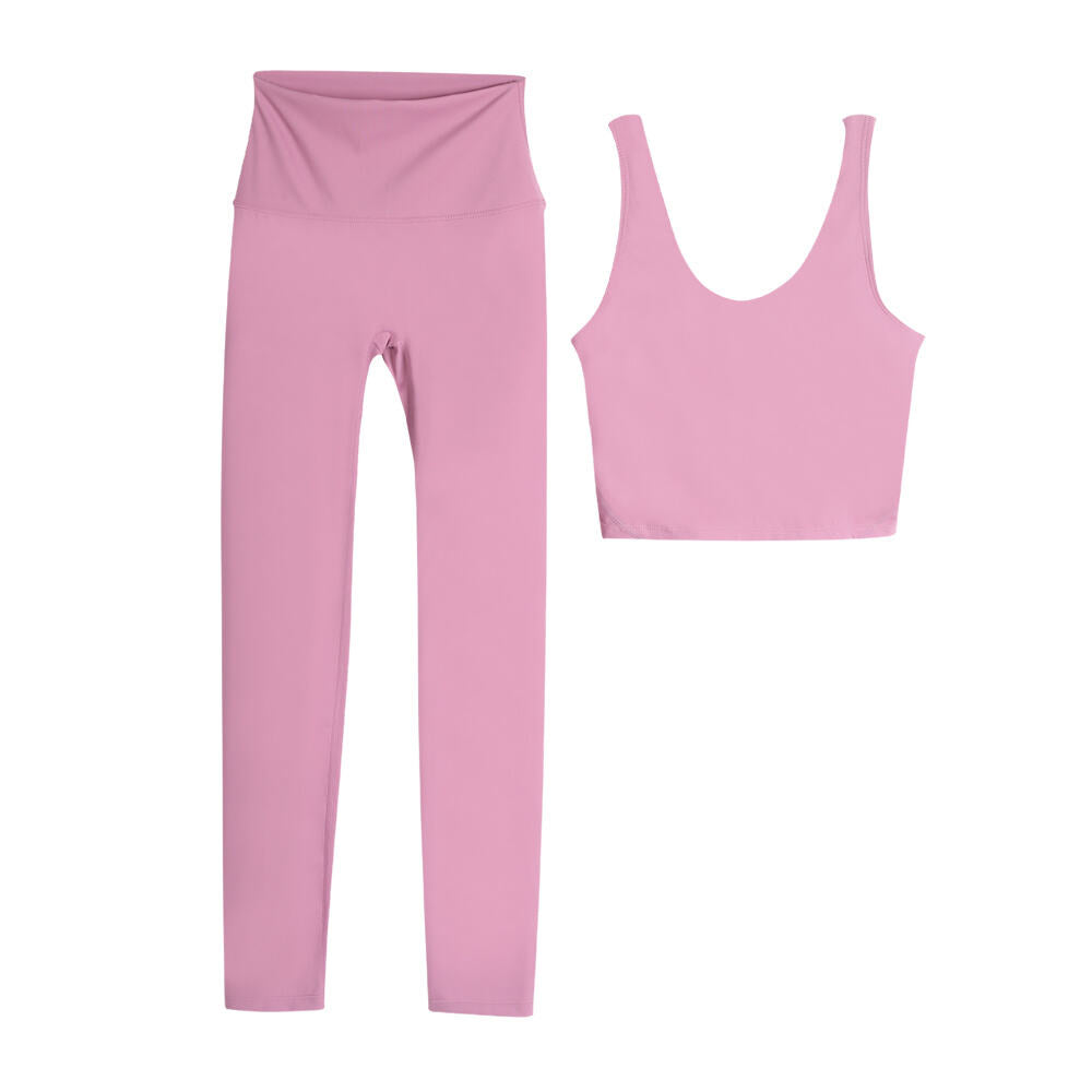L4757-2# Yoga Bra Pants Set