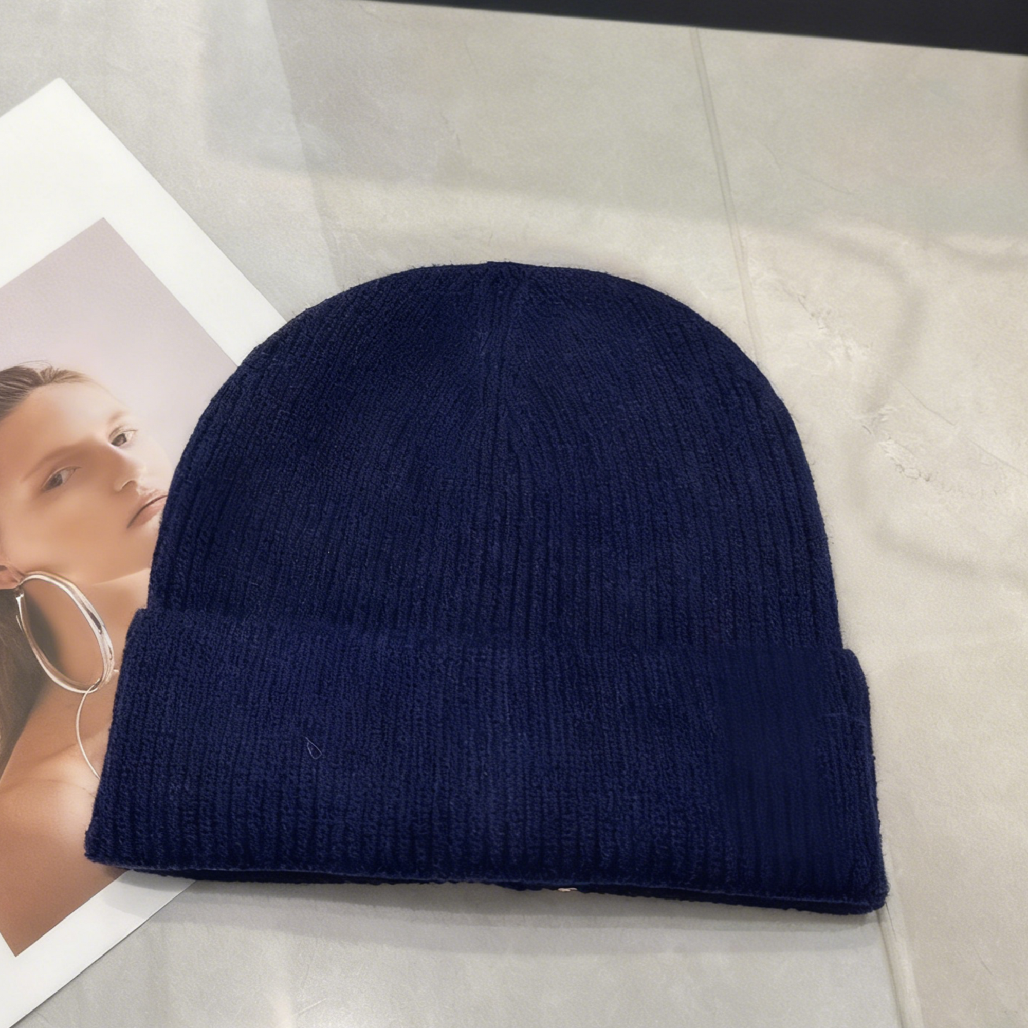 E6751# Unisex Knitted Hat