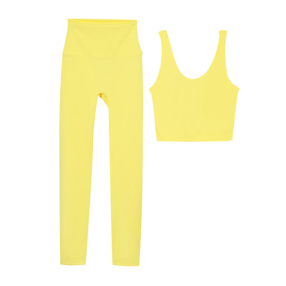 L4757-2# Yoga Bra Pants Set