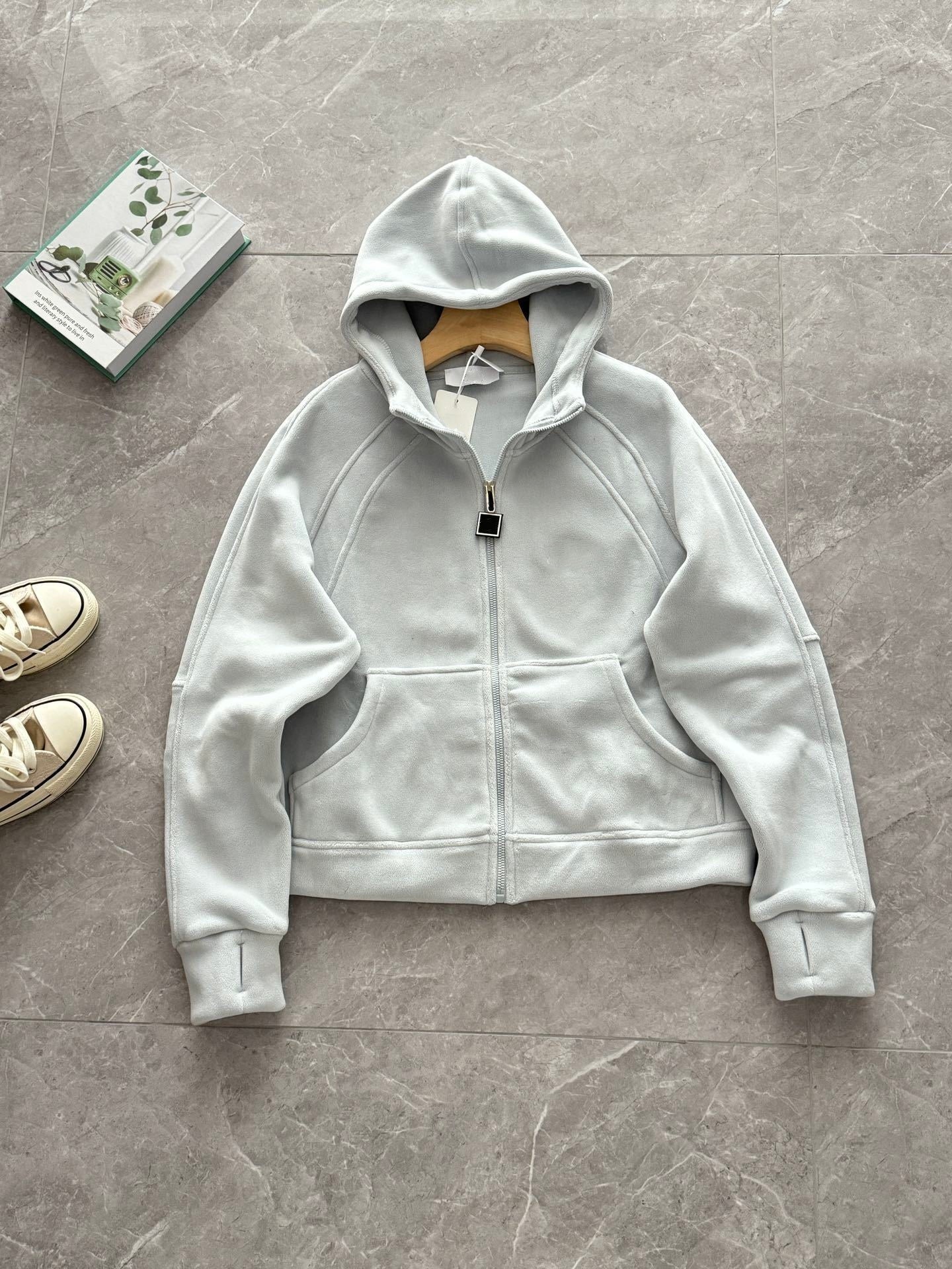 1458# GX A Unisex Fleece Hoodies