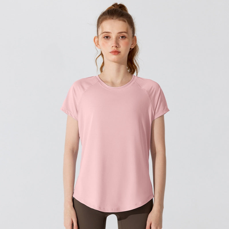 L2327# Women Yoga Shirts