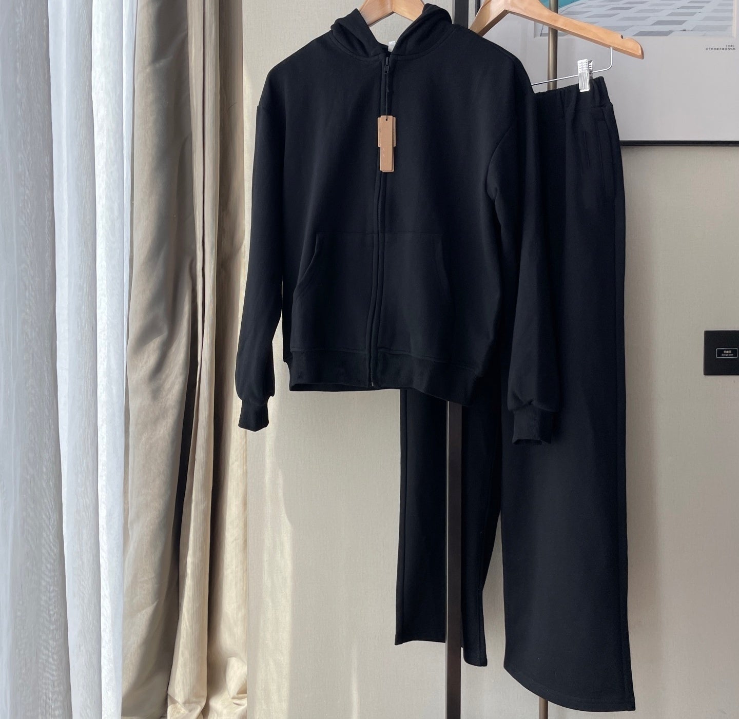 E6575# LOFS Women Hoodies Pants Set