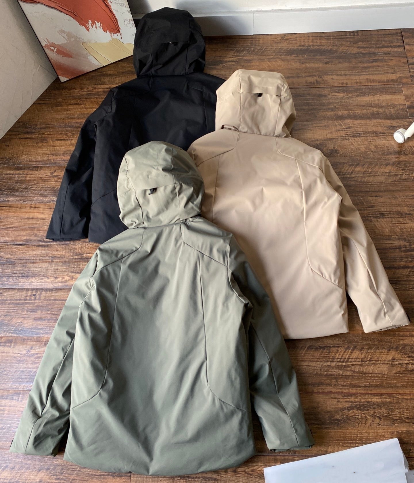 1488# GX A Men Sport Hooded Cotton Coat