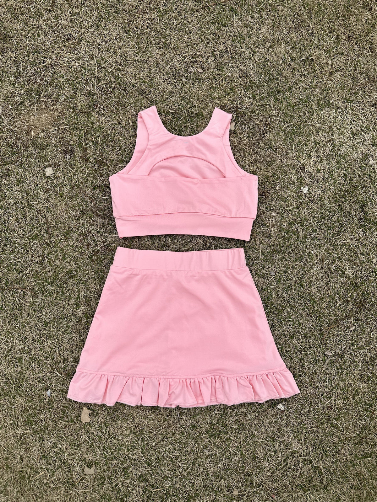 L2239#  Kids Bra and Skirt Set