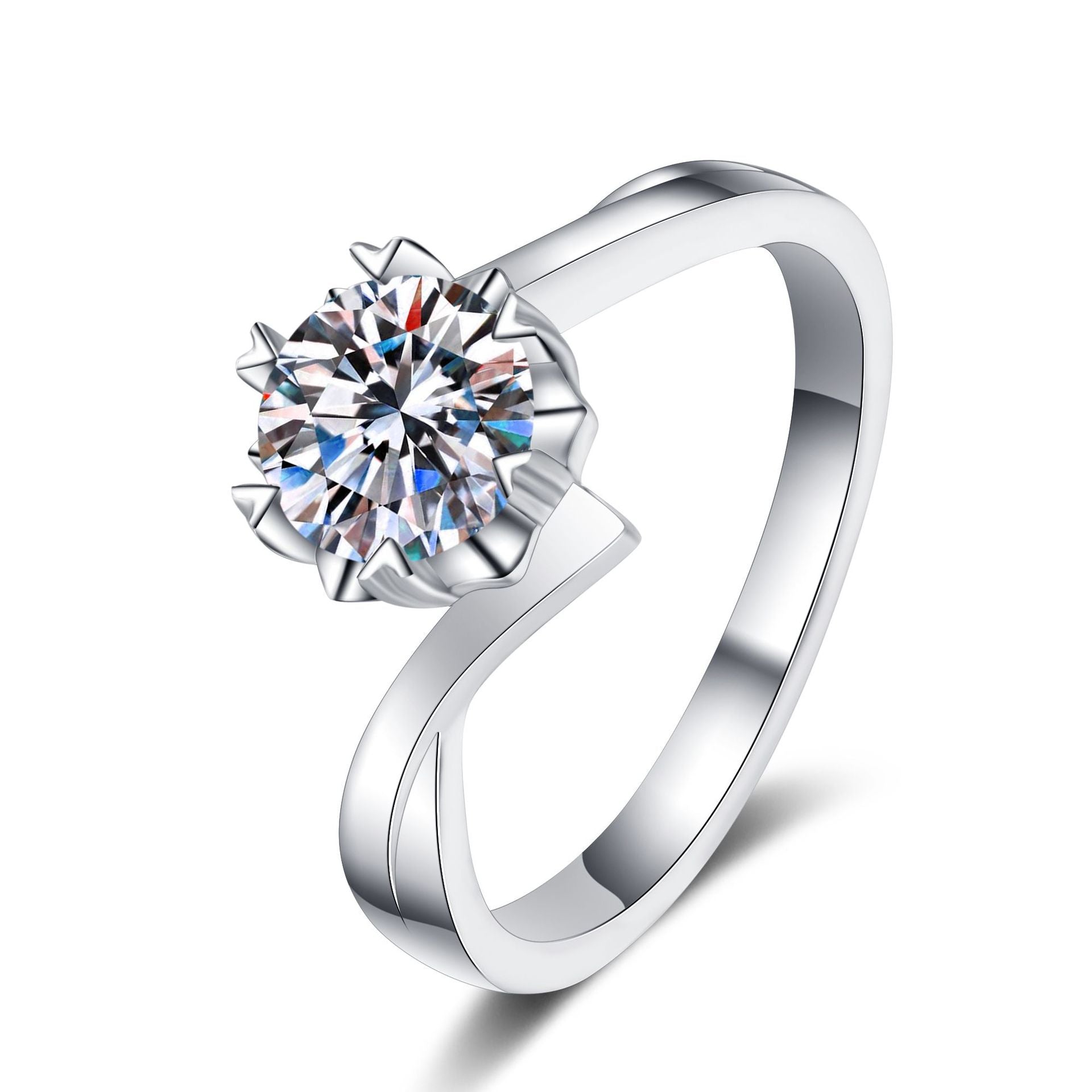 E6842#  0.7 Carats Rings