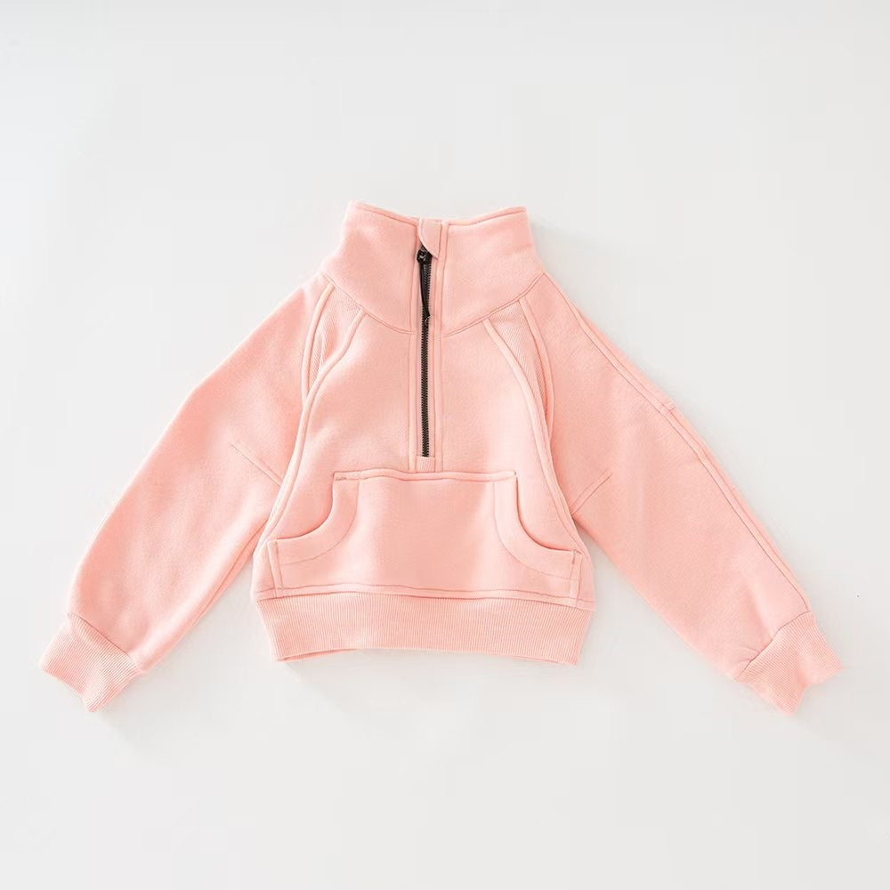 L3233# Adult And Kids Embroidery Hoodies