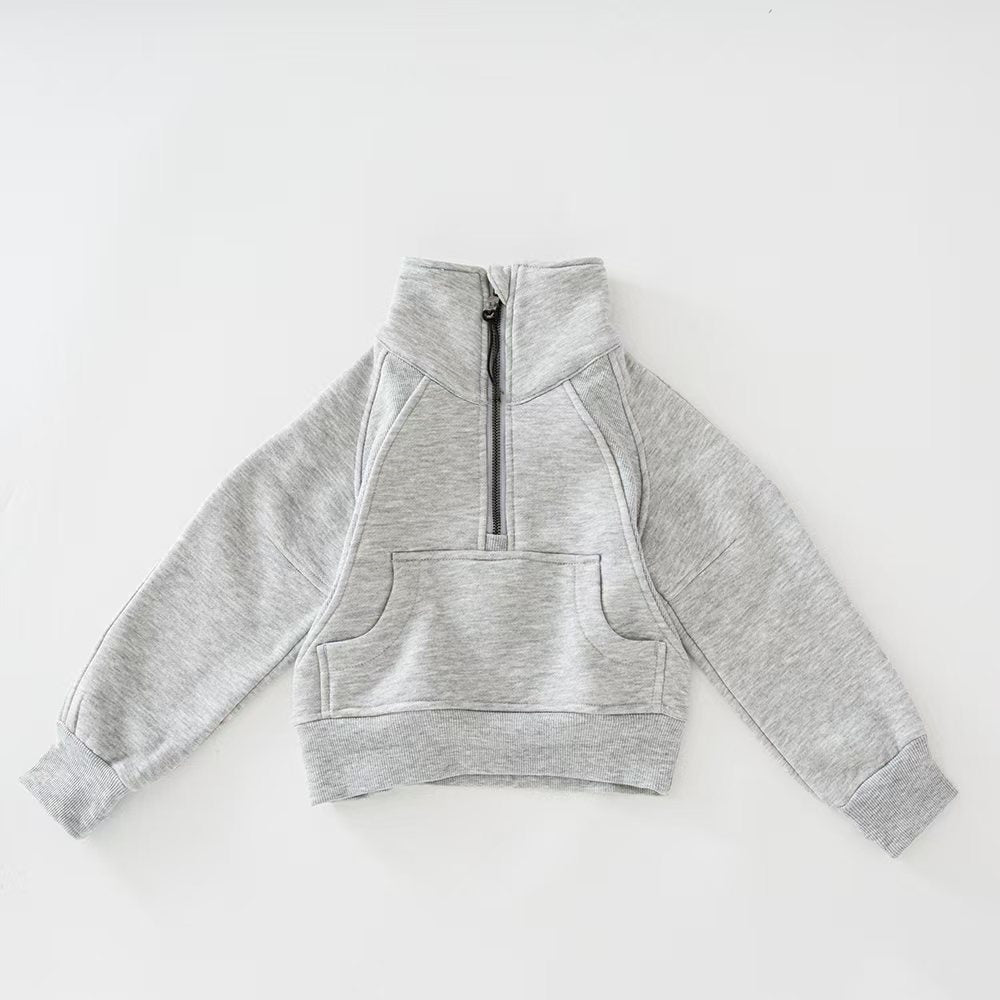 L3233# Adult And Kids Embroidery Hoodies