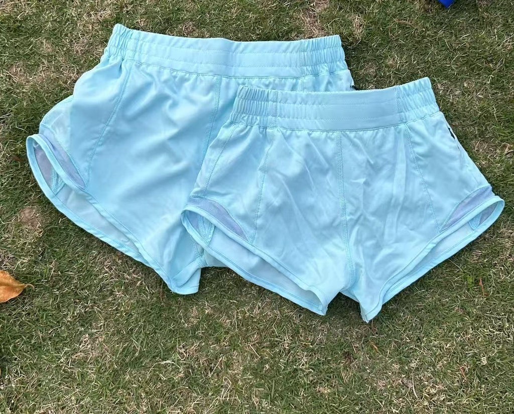 L4441#  Adult And Kids Yoga Shorts