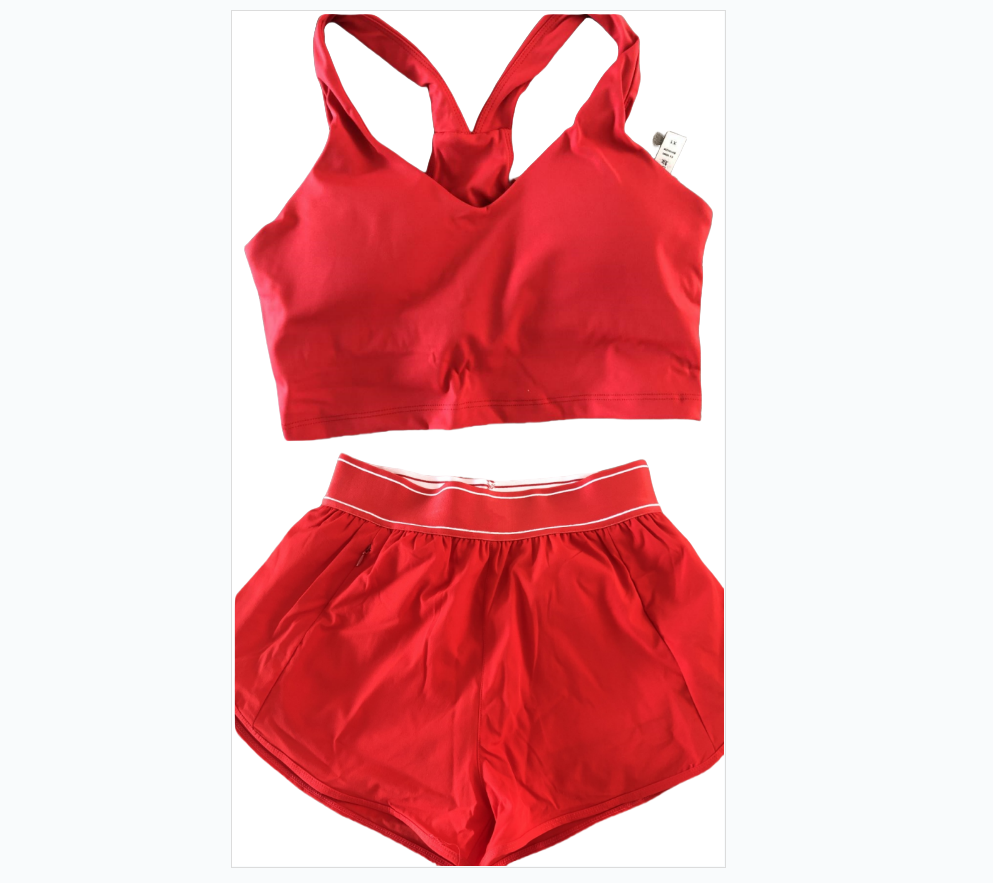 742# A Women Bra Shorts Set