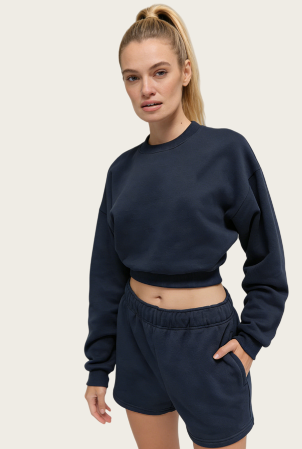 1829# A 3D Silver Women Sweatshirt Or Shorts