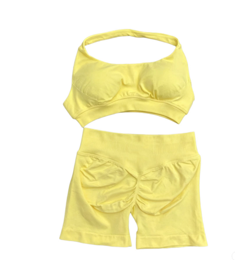E7214# Women Yoga Set